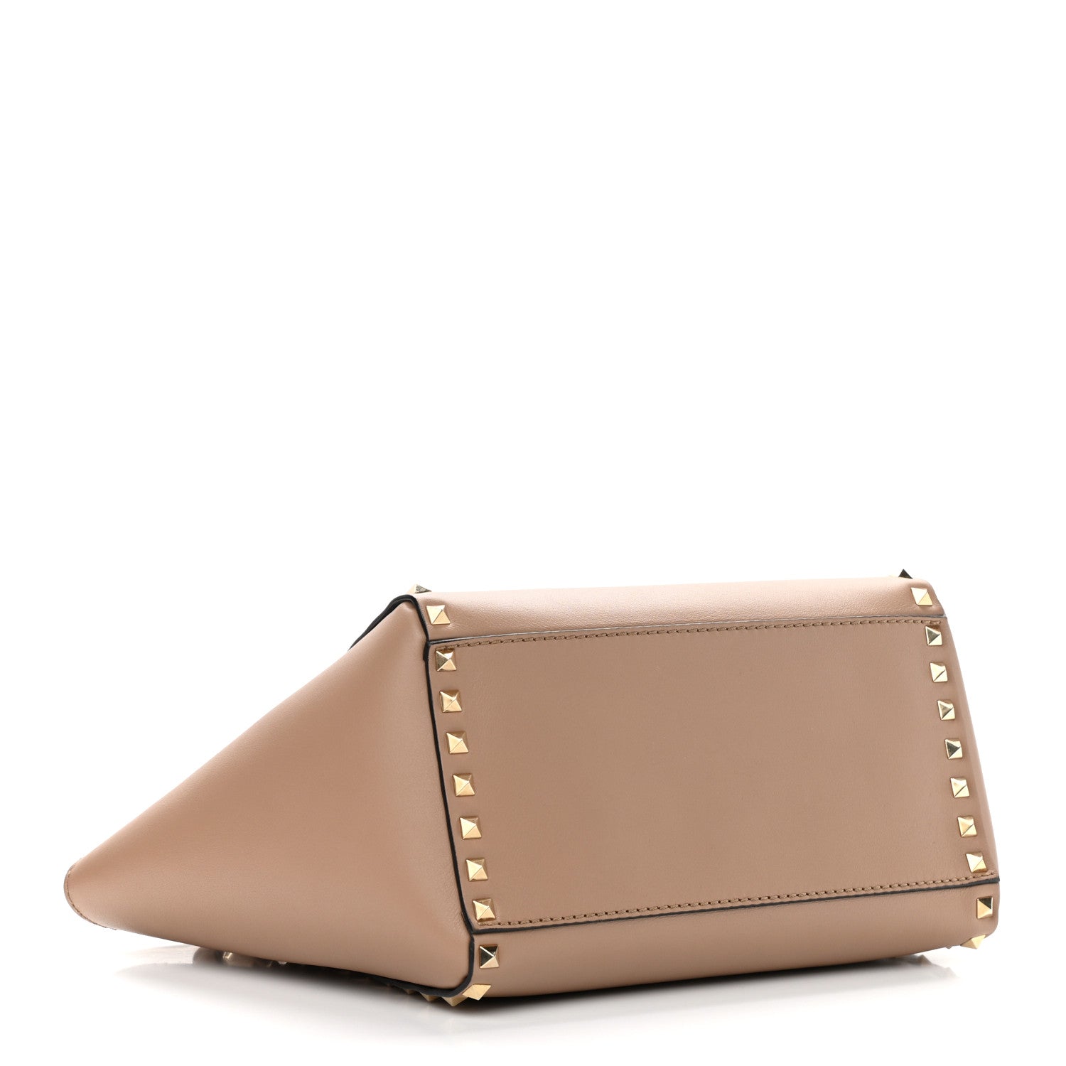 Valentino Garavani Vitello Small Rockstud Double Handle Tote Alpaca 4 of 12