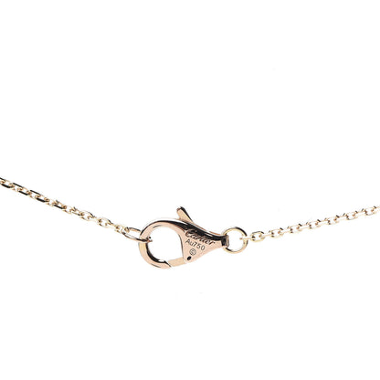 Cartier 18K Pink Yellow White Gold Pink Spinel Trinity Pendant Necklace 5 of 7