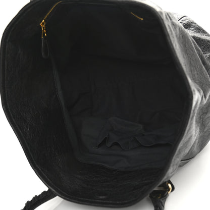 Balenciaga Agneau Giant 12 Gold Hardware S Sunday Tote Black 5 of 10