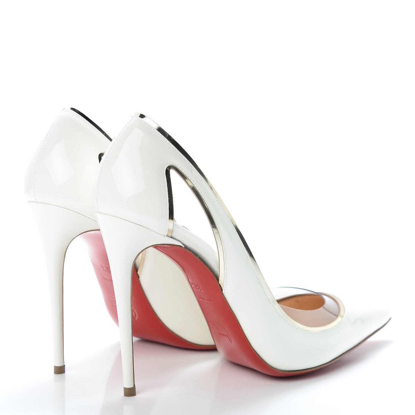 Patent Vinyl Cosmo 554 100 Pumps 38.5 Snow
