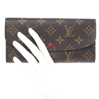 Louis Vuitton Monogram Emilie Wallet Fuchsia 2 of 7