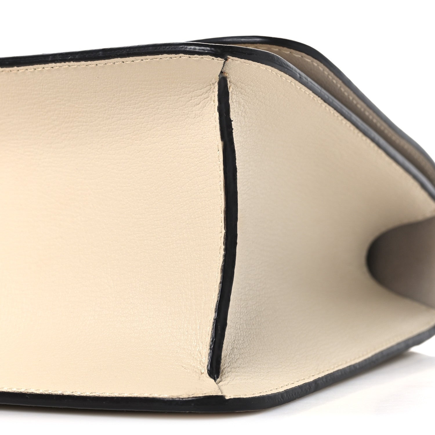 Jimmy Choo Grainy Calfskin JC Top Handle Beige 9 of 9