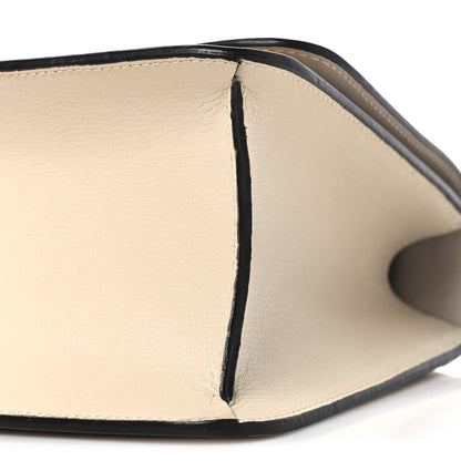 Jimmy Choo Grainy Calfskin JC Top Handle Beige 9 of 9