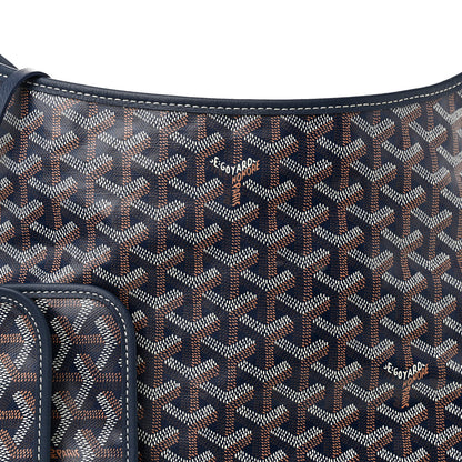 Goyard Goyardine Boheme Hobo Navy Blue 7 of 9