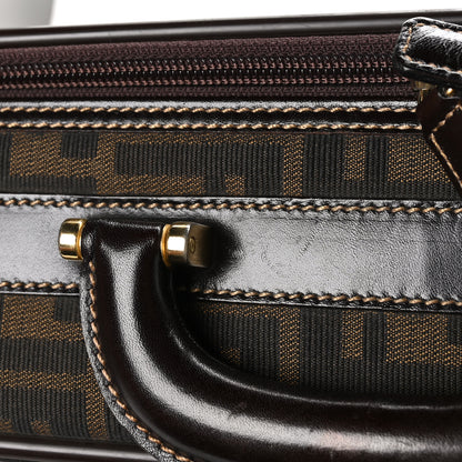 Fendi Zucca Suitcase Tobacco 8 of 8