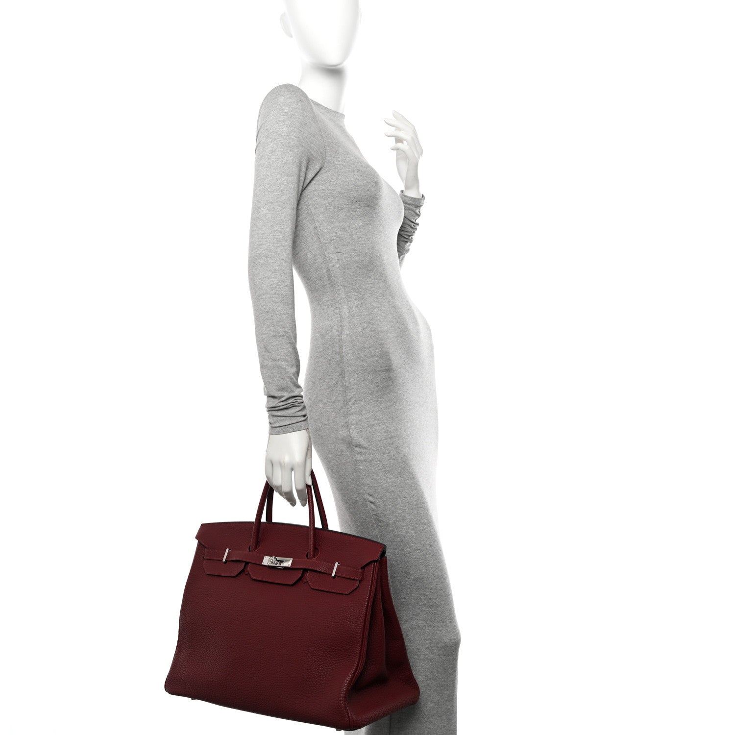 Hermes Fjord Birkin 40 Rouge H 2 of 10