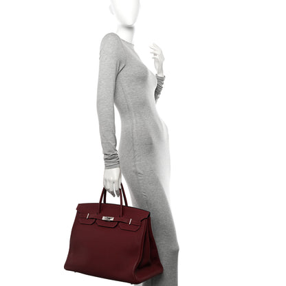 Hermes Fjord Birkin 40 Rouge H 2 of 10