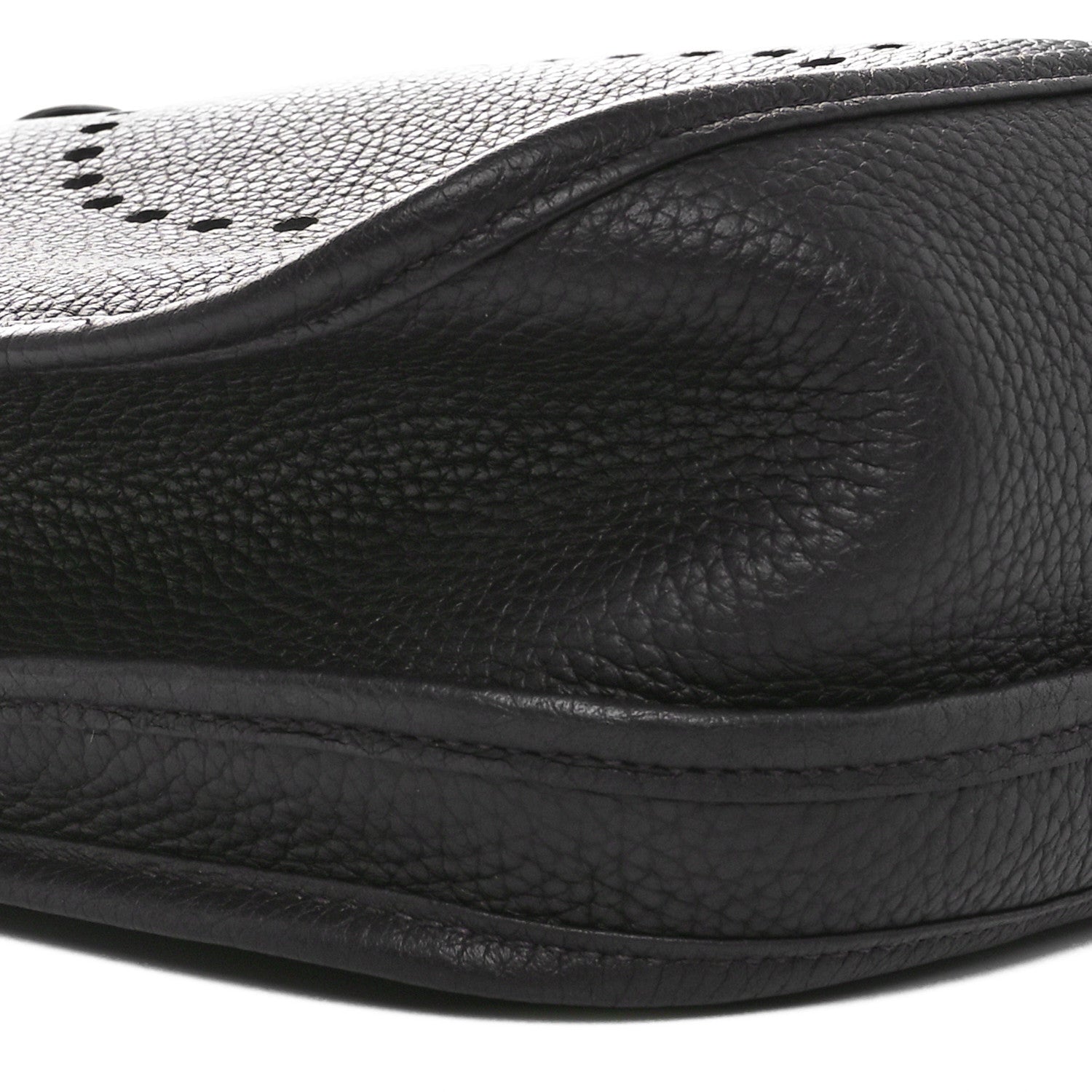 Hermes Taurillon Clemence EVELYNE III GM Raisin 9 of 10