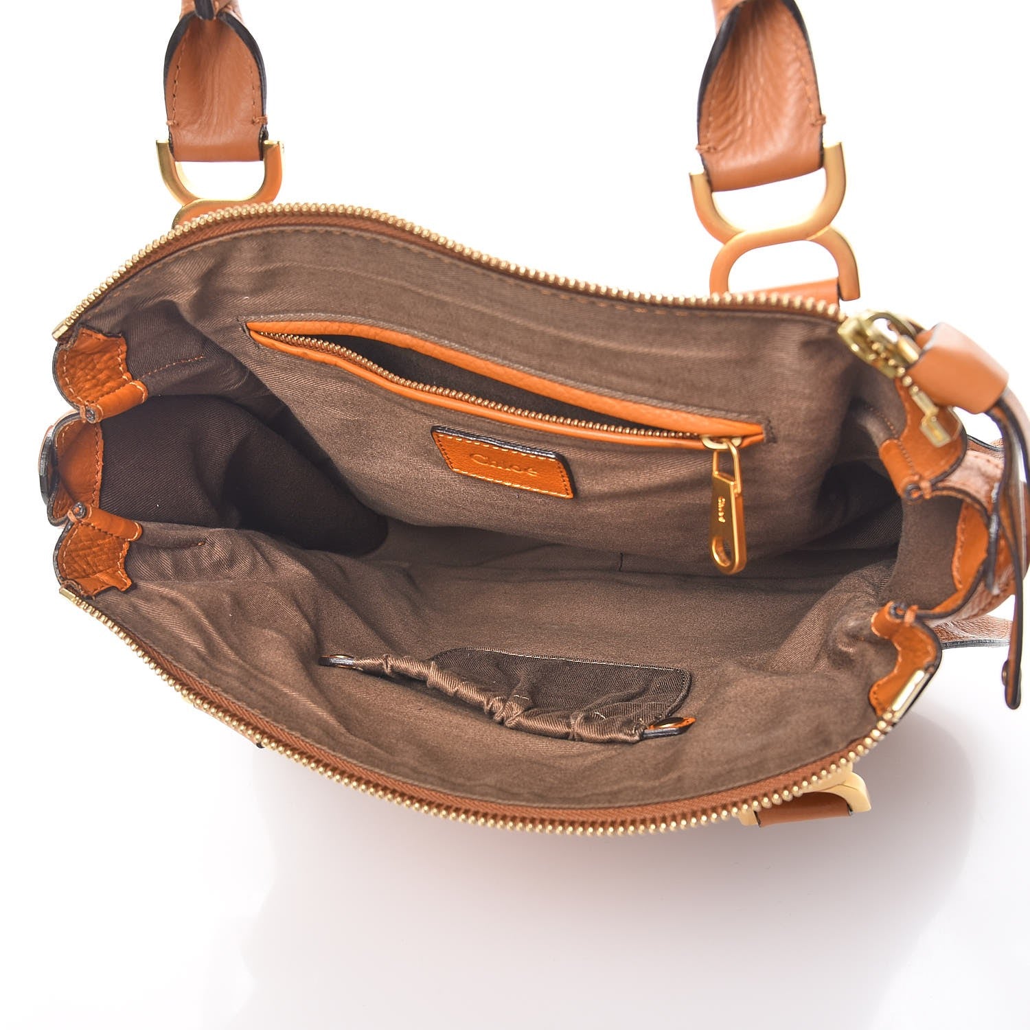 Chloe Calfskin Medium Marcie Satchel Light Tan 5 of 7