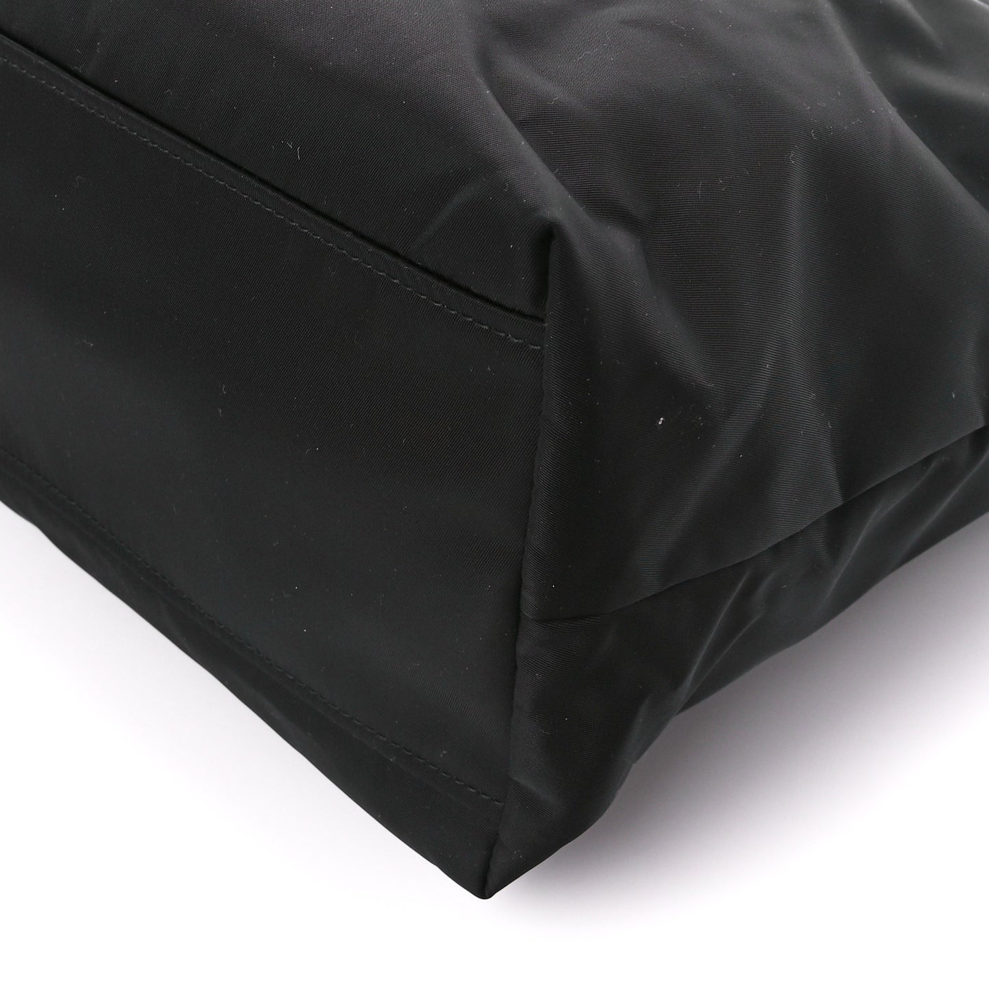 Tessuto Nylon Saffiano Tote Black