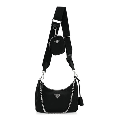 Prada Nylon Re-Edition 2005 Shoulder Bag Black 1 of 8