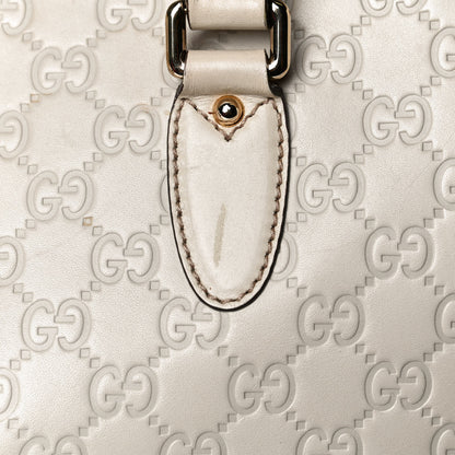 Gucci Guccissima Piston Tote Off White 6 of 15