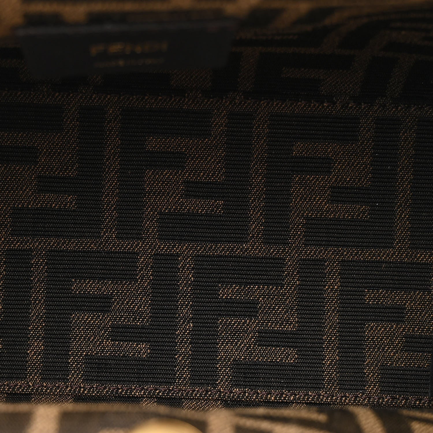Fendi Shiny Nappa Small Fendi First Black 5 of 10