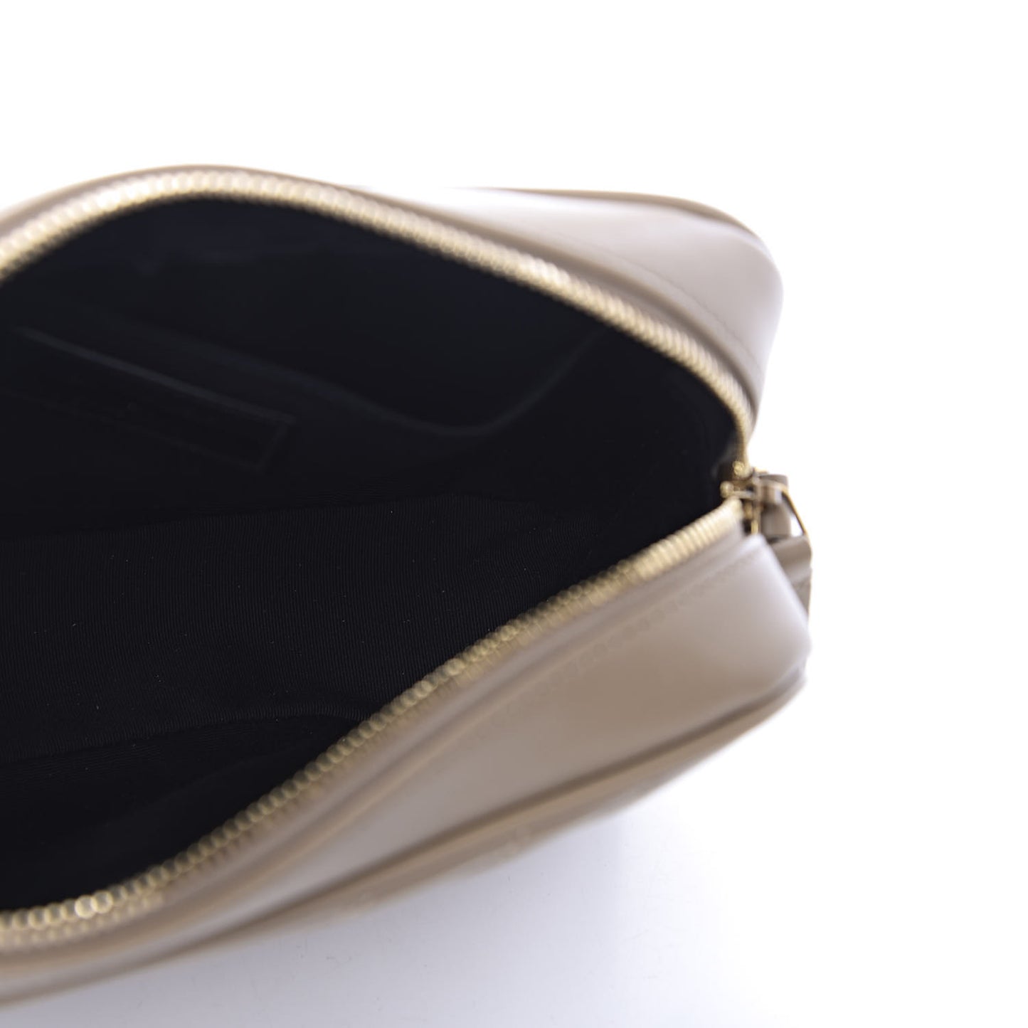 Calfskin Matelasse Monogram Lou Camera Bag Dark Latte