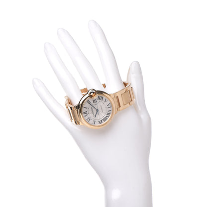 Cartier 18K Yellow Gold 36mm Ballon Bleu De Automatic Watch 2 of 7