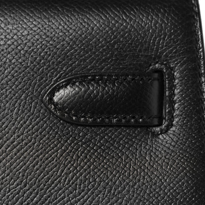 Hermes Epsom Kelly Sellier 35 Black 12 of 42