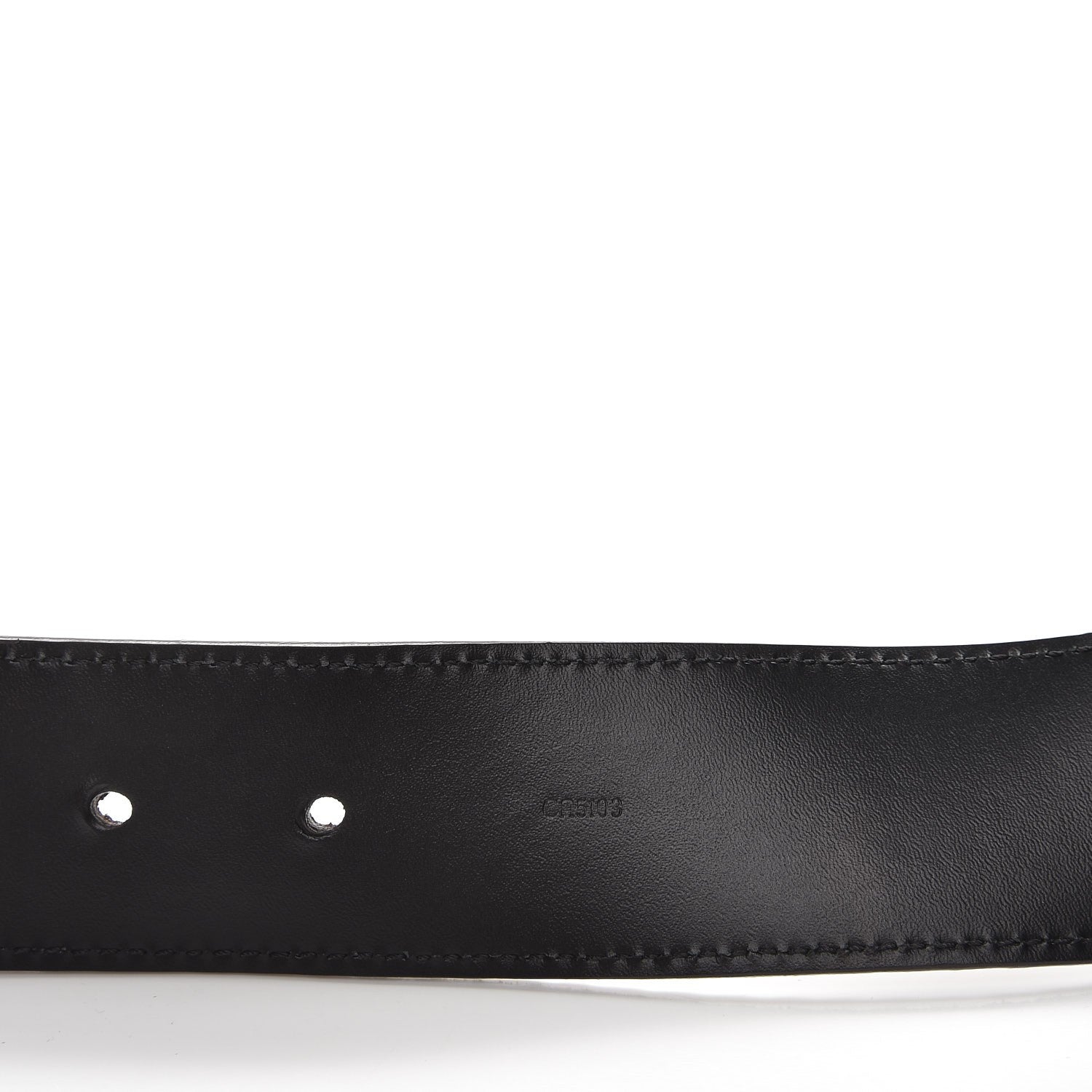 Louis Vuitton Suede Calfskin Mini Damier 40mm LV Initiales Belt 110 44 Moka 5 of 7