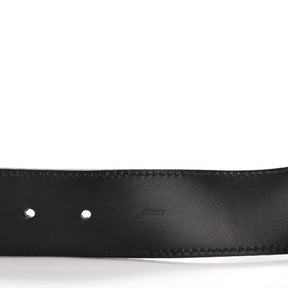 Louis Vuitton Suede Calfskin Mini Damier 40mm LV Initiales Belt 110 44 Moka 5 of 7
