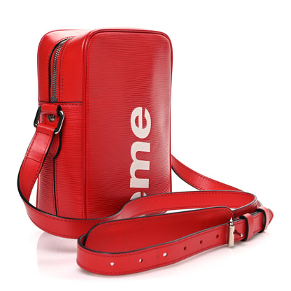 Louis Vuitton X SUPREME Epi Danube PM Red 3 of 11