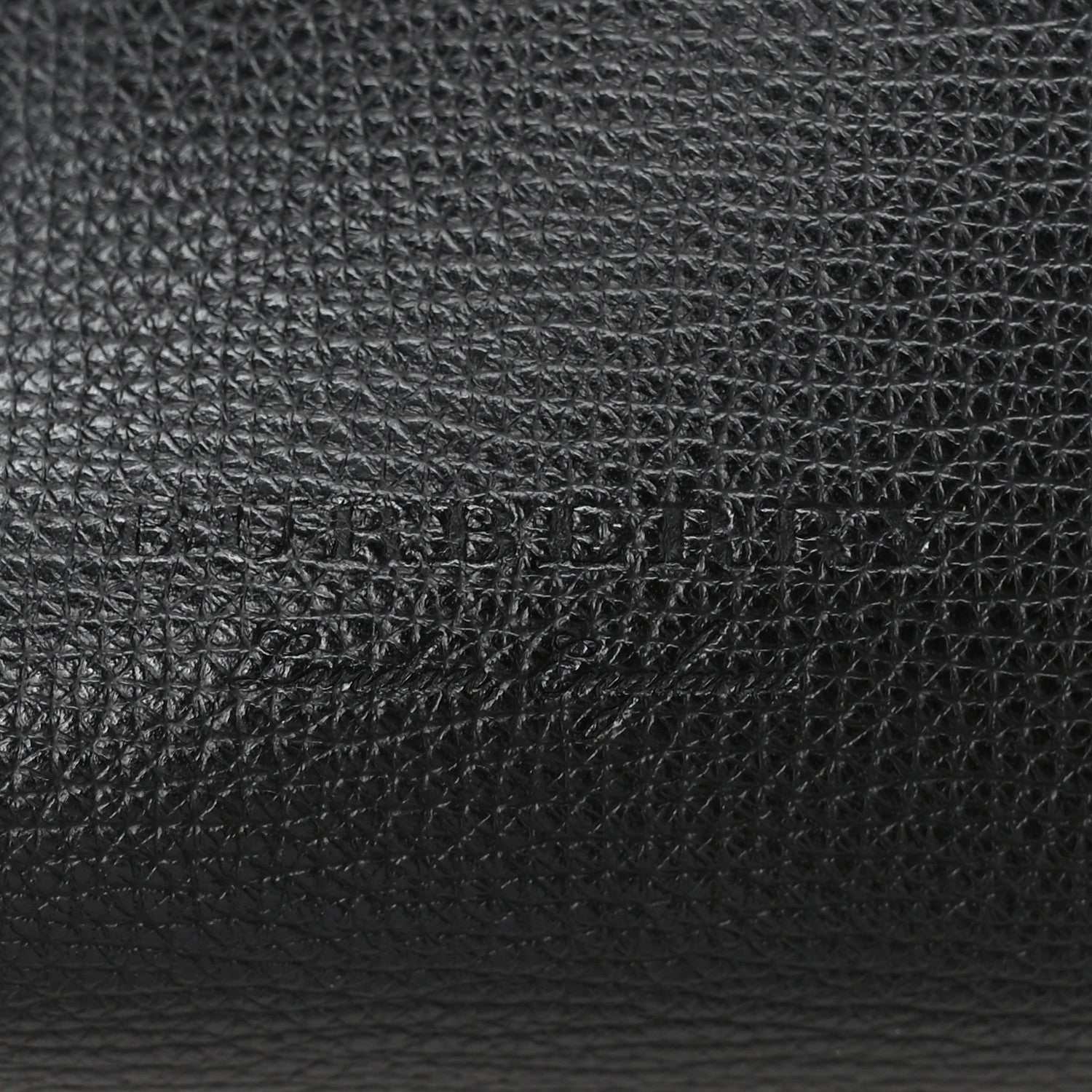Burberry Grainy Calfskin Haymarket Check Medium Reversible Tote Black 10 of 17