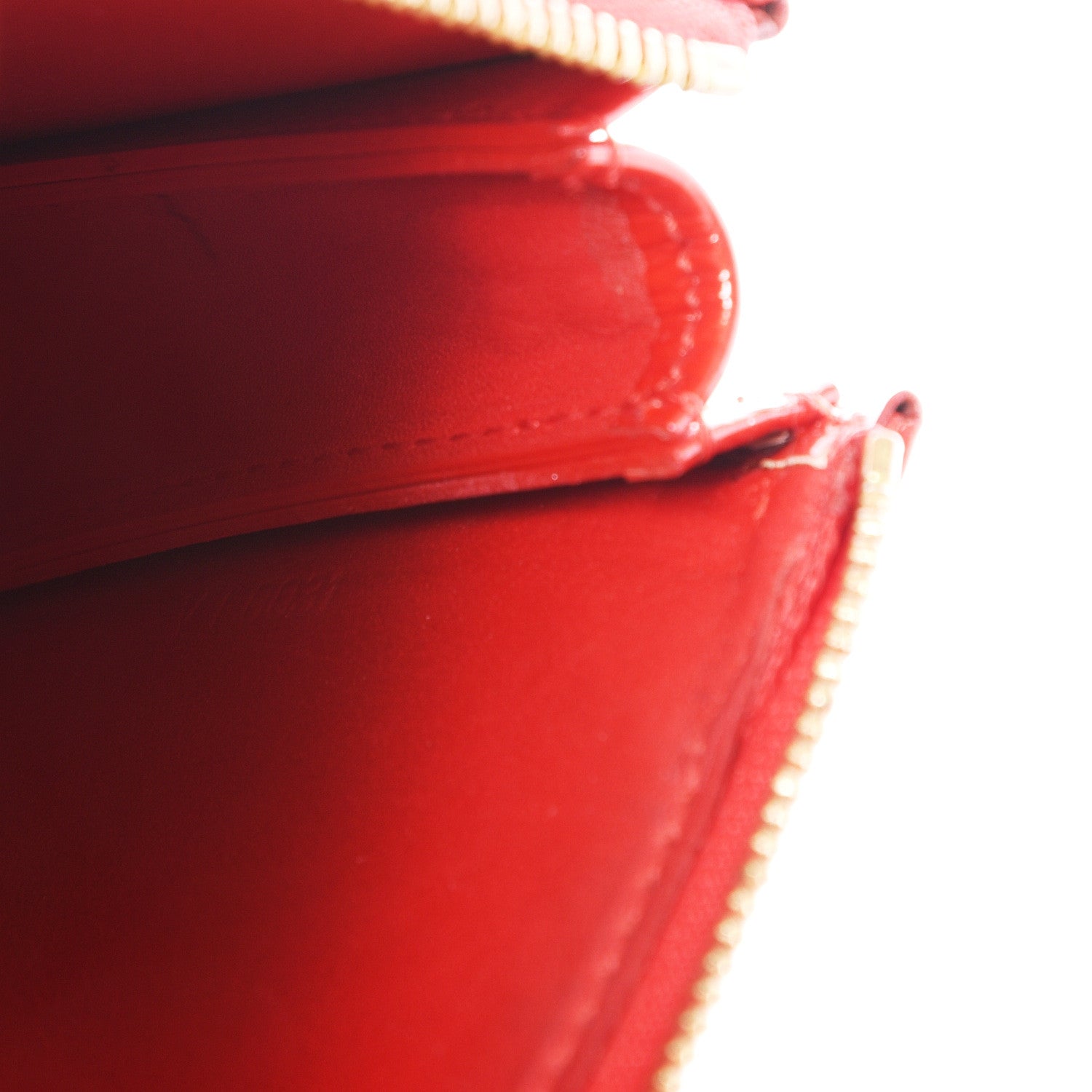 Louis Vuitton Vernis Lexington Pochette Red 5 of 12