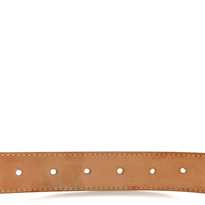 Louis Vuitton Damier Azur 30mm Tresor 95 38 Belt 4 of 10