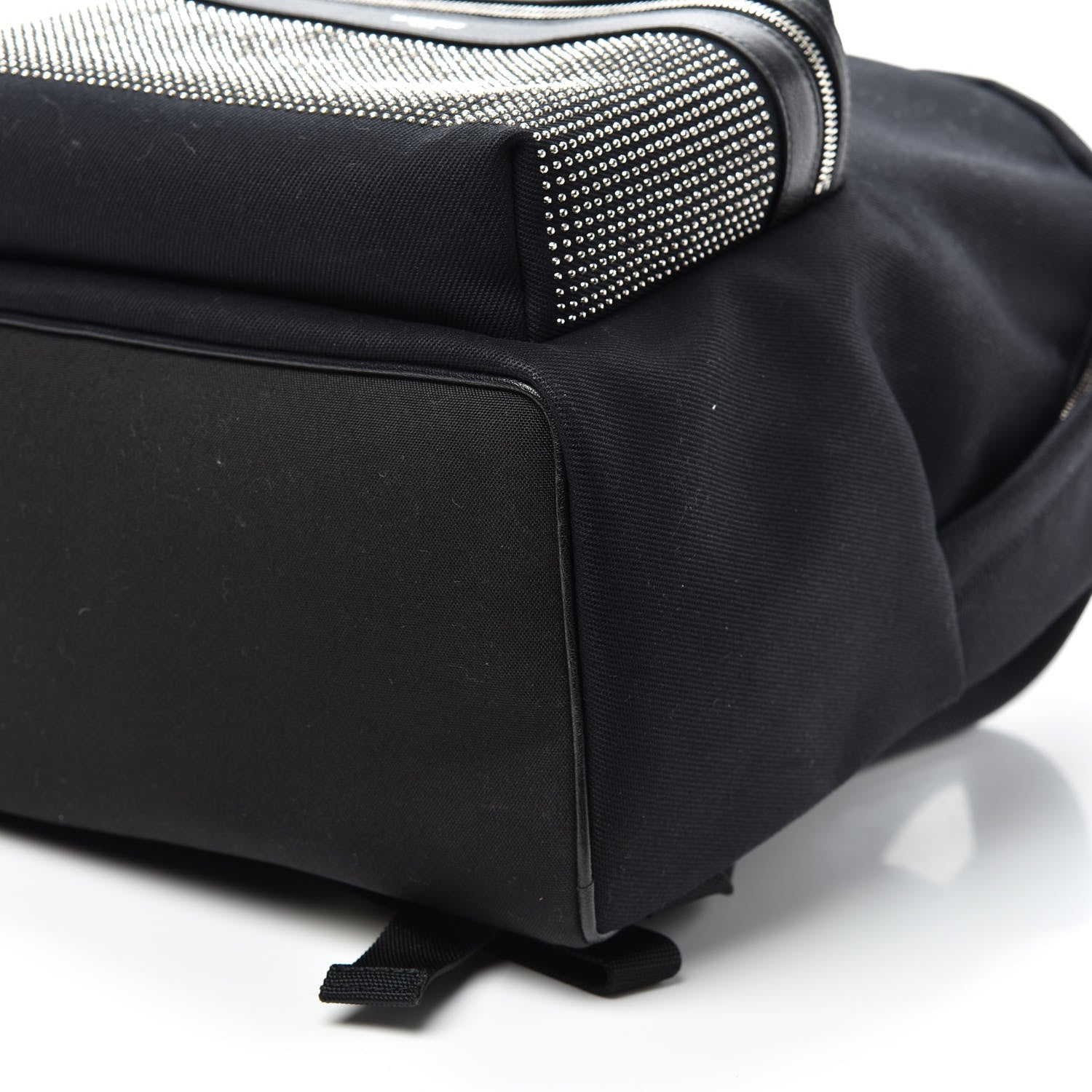 Saint Laurent Canvas City Studded Backpack Black 8 of 8