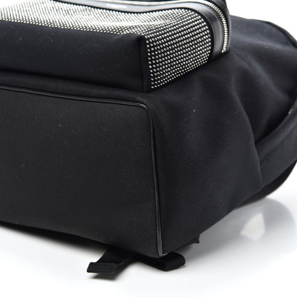 Saint Laurent Canvas City Studded Backpack Black 8 of 8