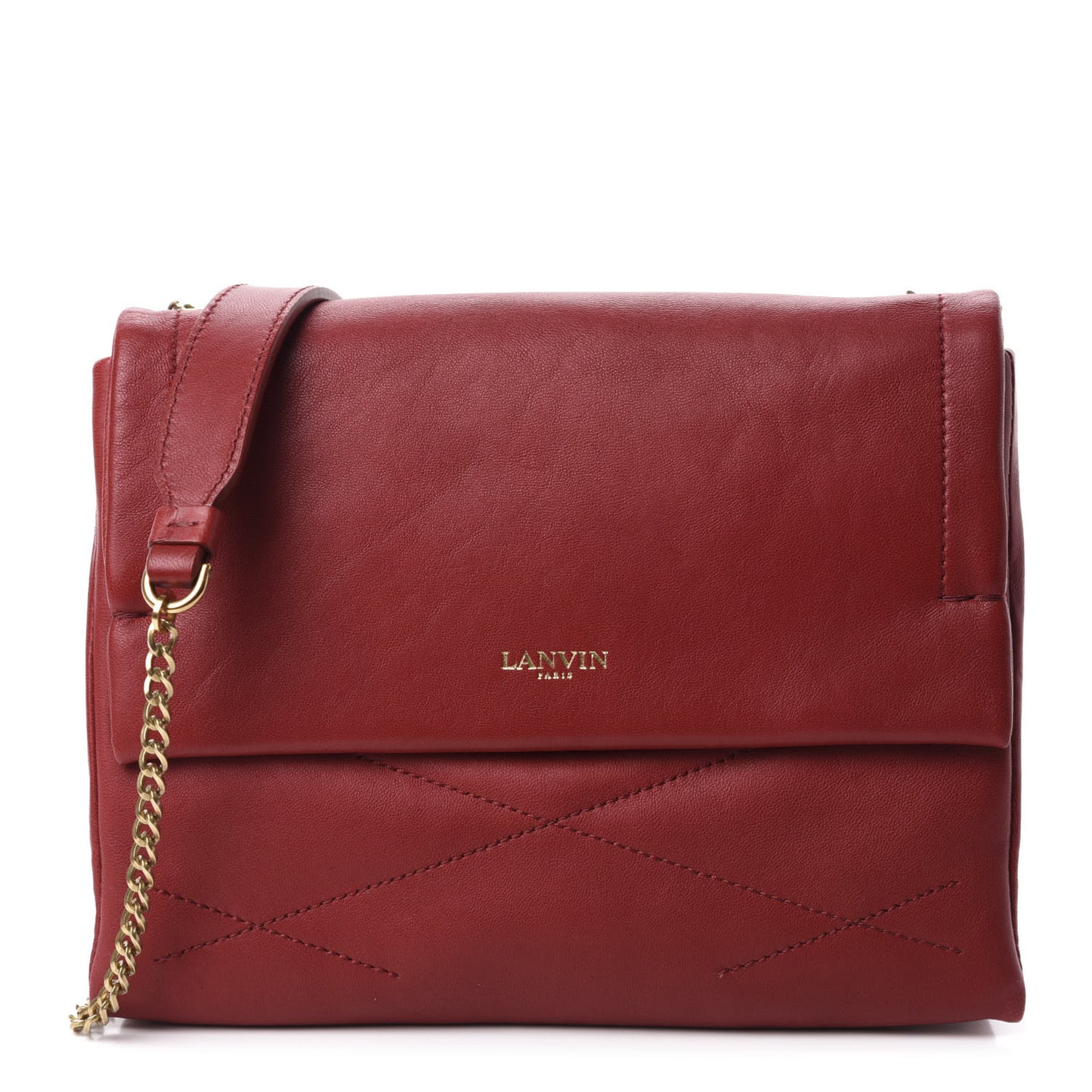 Lambskin Mini Sugar Flap Shoulder Bag Red