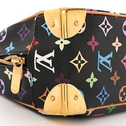 Louis Vuitton Monogram Multicolor Trouville Black 9 of 10