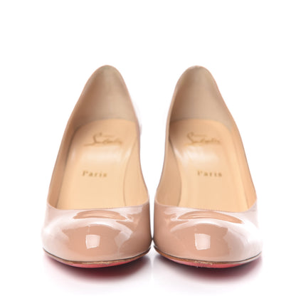 Christian Louboutin Patent Simple 70 Pumps 39 Nude 2 of 10