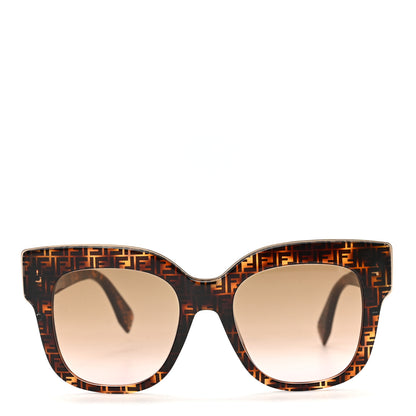 Fendi Acetate F is Fendi FF Cat Eye Sunglasses FF 0359/G/S Havana 2 of 6