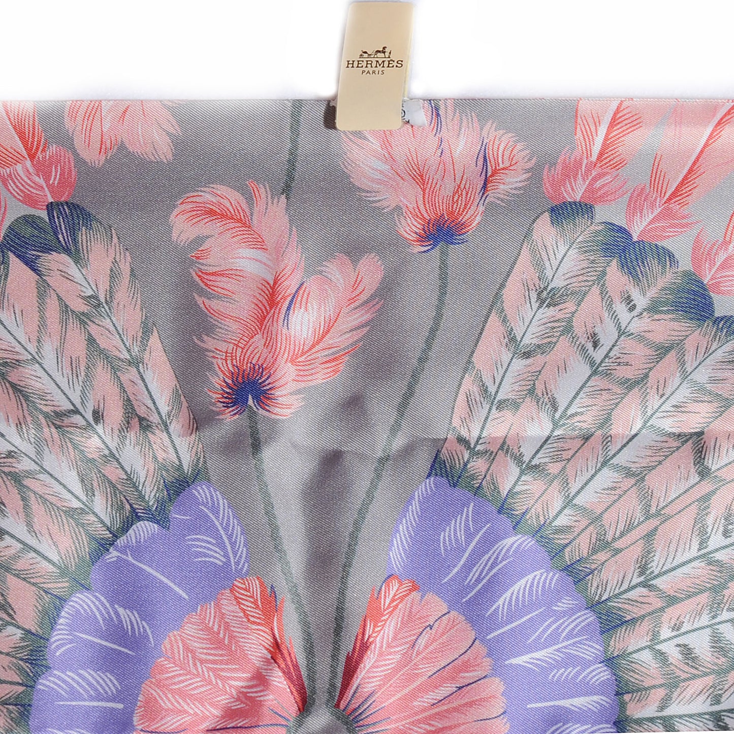 Silk Brazil Maxi Twilly NEW Grey