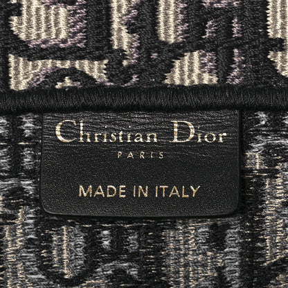 Christian Dior Oblique Medium Book Tote Blue Multicolor 6 of 10