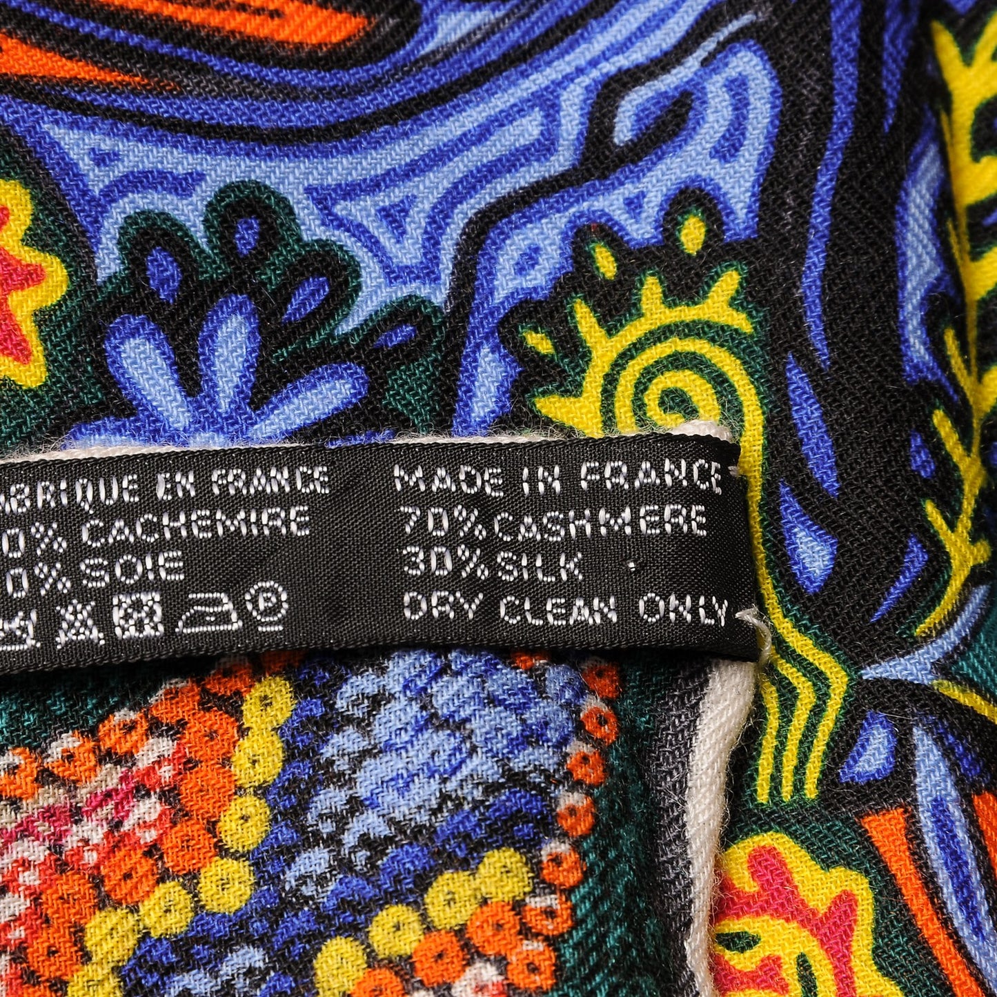 Cashmere Silk L'Arbre Du Vent Shawl 140