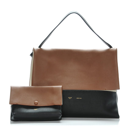 Celine Calfskin All Soft Shoulder Bag Tan 3 of 9