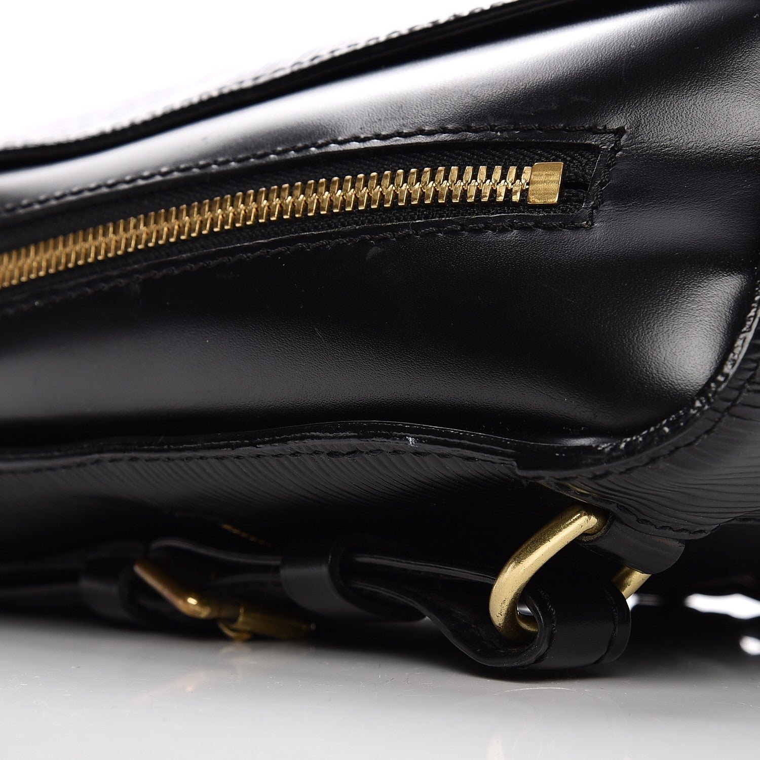 Louis Vuitton Epi Mabillon Backpack Black 13 of 16