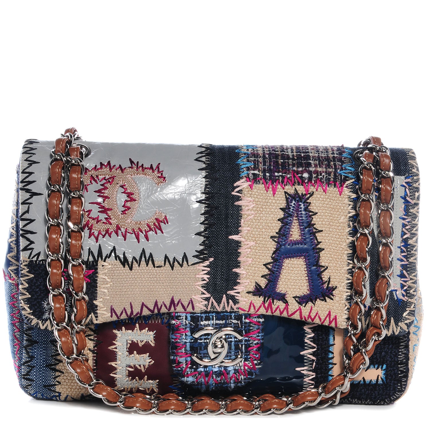 Chanel Patchwork Jumbo Flap Multicolor 1 of 8