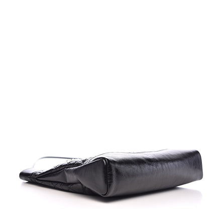 Chanel Aged Calfskin Quilted Large 31 Shopping Bag Black 4 of 10
