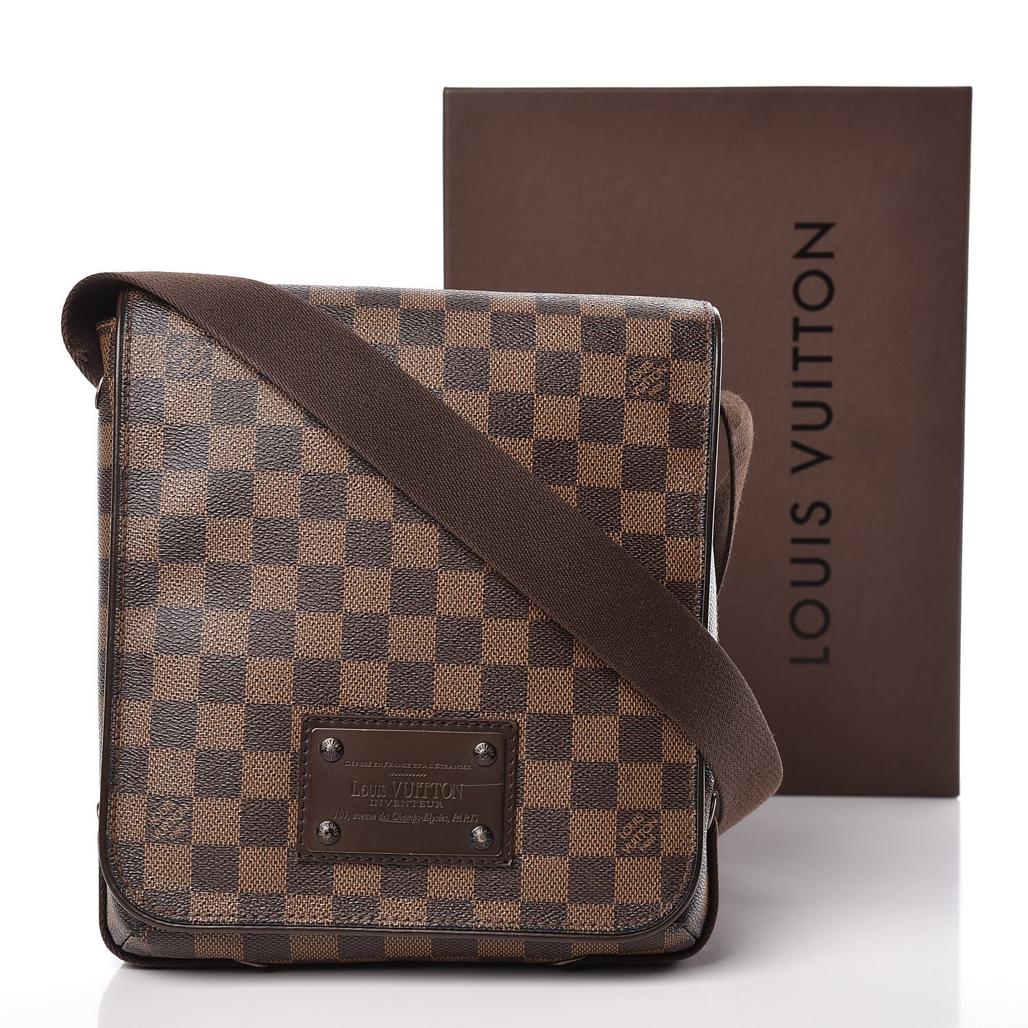 Louis Vuitton Damier Ebene Brooklyn PM 19 of 19