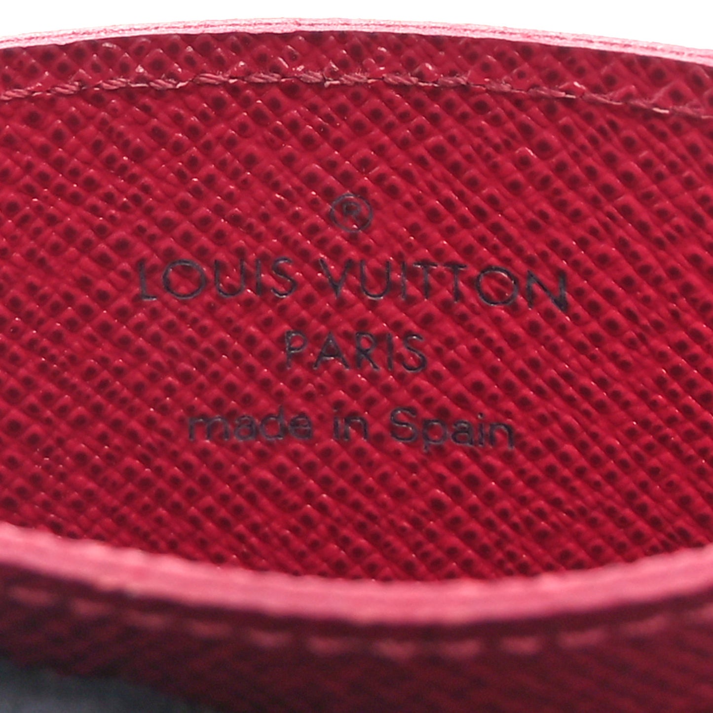 Monogram Card Holder Fuchsia