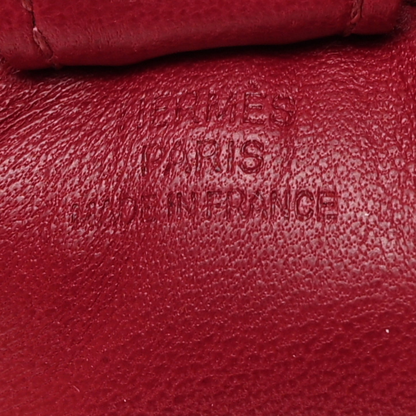 Milo Lambskin Grigri Rodeo Horse Bag Charm PM Rubis