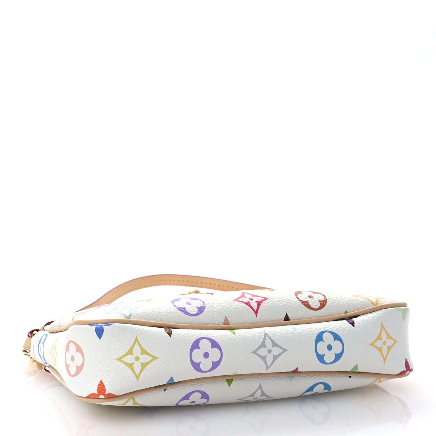 LV X TM Monogram Multicolor Pochette Accessories White