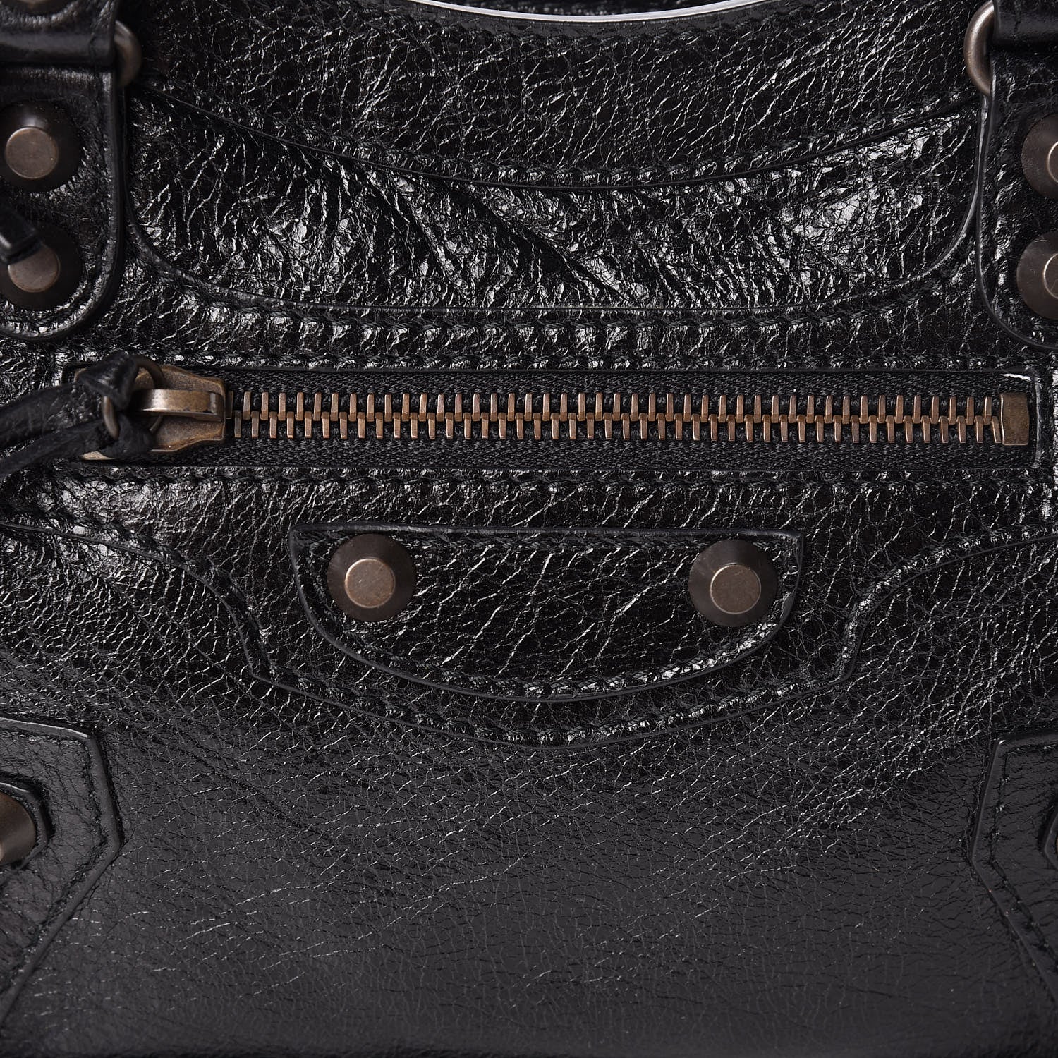 Balenciaga Agneau Classic Hardware Mini City Black 8 of 10