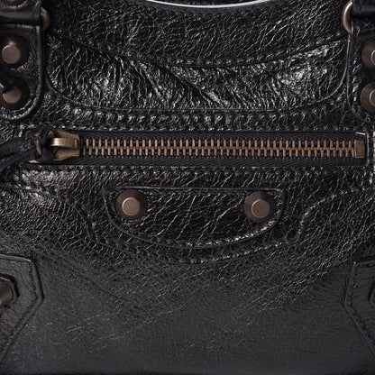 Balenciaga Agneau Classic Hardware Mini City Black 8 of 10