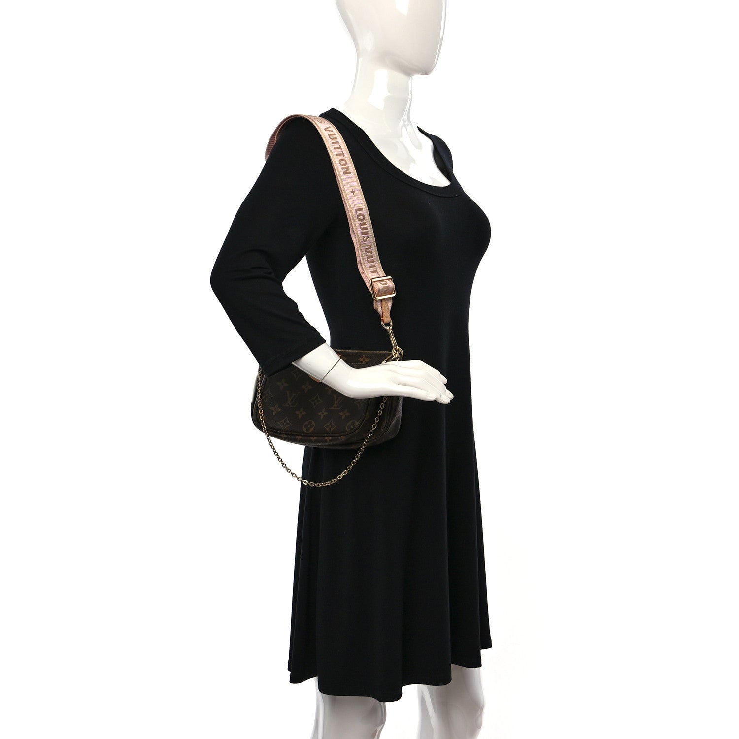Louis Vuitton Monogram Multi Pochette Accessories Rose Clair 2 of 13
