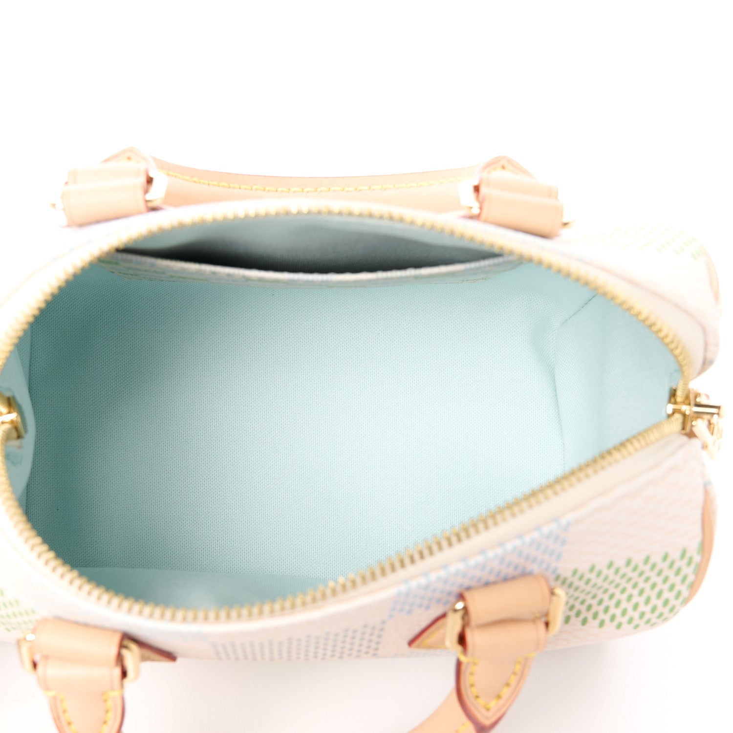 Louis Vuitton Damier Giant Speedy Bandouliere 20 Pistachio 5 of 10