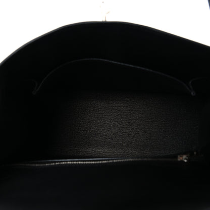 Hermes Epsom Kelly Sellier 25 Black 5 of 13