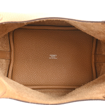 Hermes Taurillon Clemence Picotin Lock 18 PM Biscuit 5 of 11
