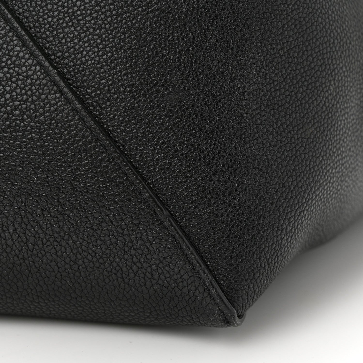 Celine Soft Grained Calfskin Medium Belt Cabas Phantom Black 16 of 16